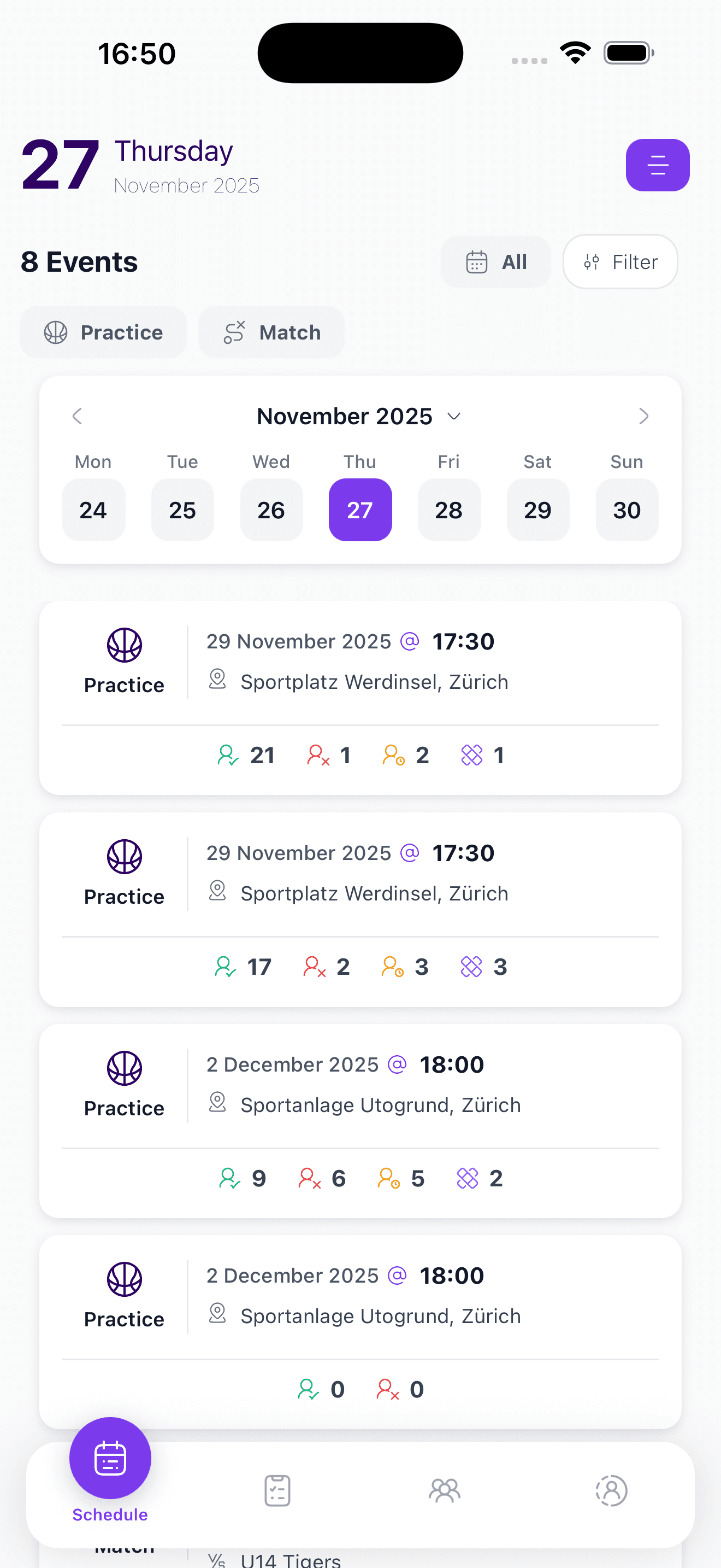 Elite Companion screen